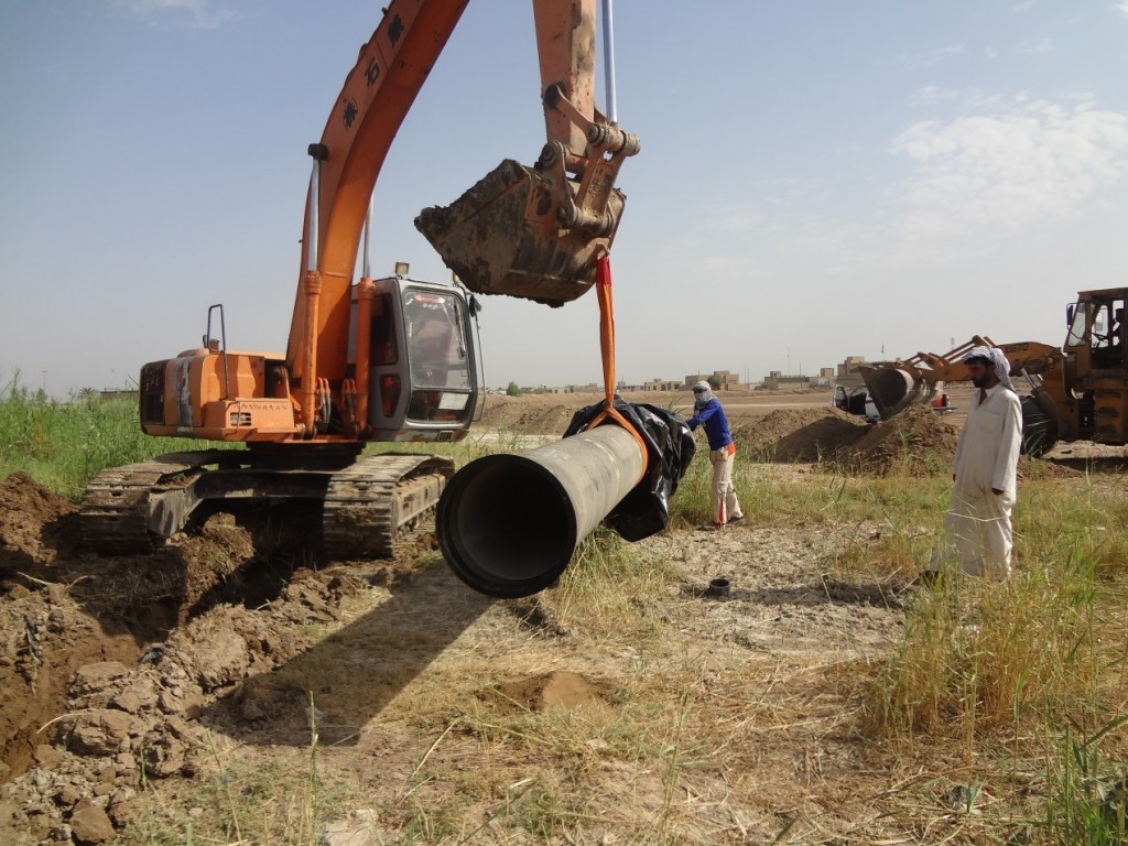 مشروع ماء اصلاح الجبايش 2 محافظة ذي قار 